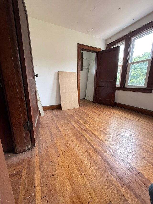 778 Berkeley Rd, Columbus, OH 43205 - empty room with light wood-style floors and baseboards