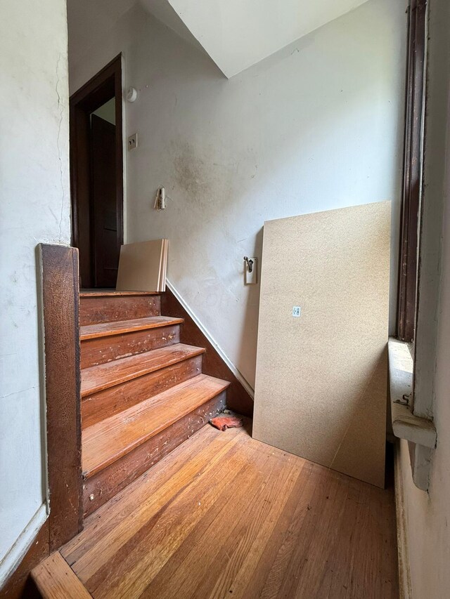 778 Berkeley Rd, Columbus, OH 43205 - stairs featuring wood finished floors