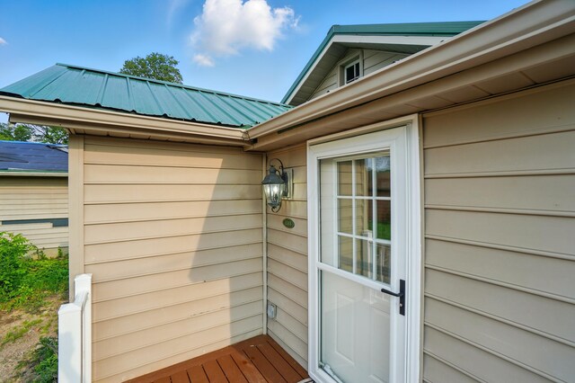 4881 Decker Ave NE, Thornville, OH 43076 - entrance to property with metal roof