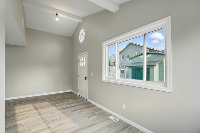 4881 Decker Ave NE, Thornville, OH 43076 - entrance foyer with wood finished floors and baseboards