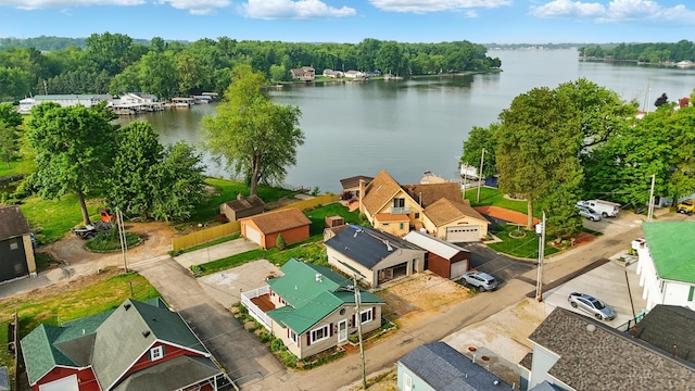 4881 Decker Ave NE, Thornville, OH 43076 - aerial view of residential area featuring a nearby body of water