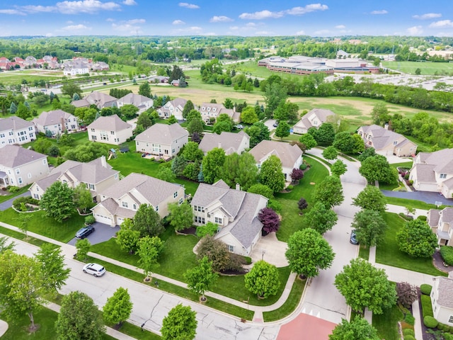 6810 Bearclover Dr, Dublin, OH 43016 - aerial view of residential area