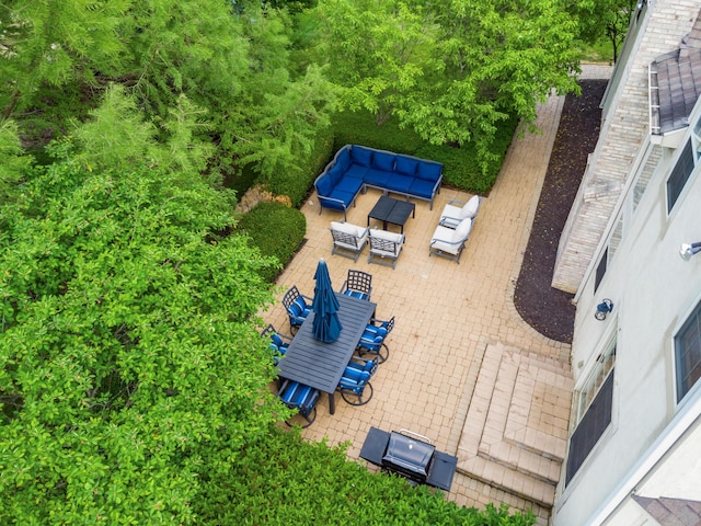 6810 Bearclover Dr, Dublin, OH 43016 - drone / aerial view