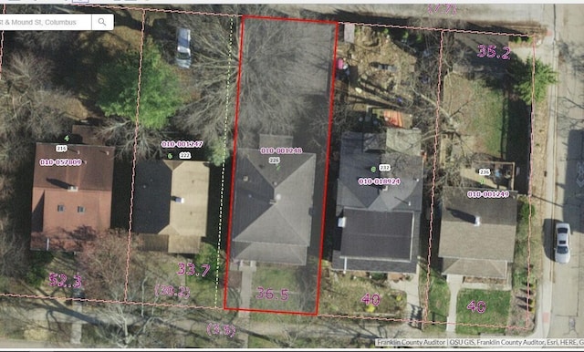 226 E Como Ave, Columbus, OH 43202 - map of property location