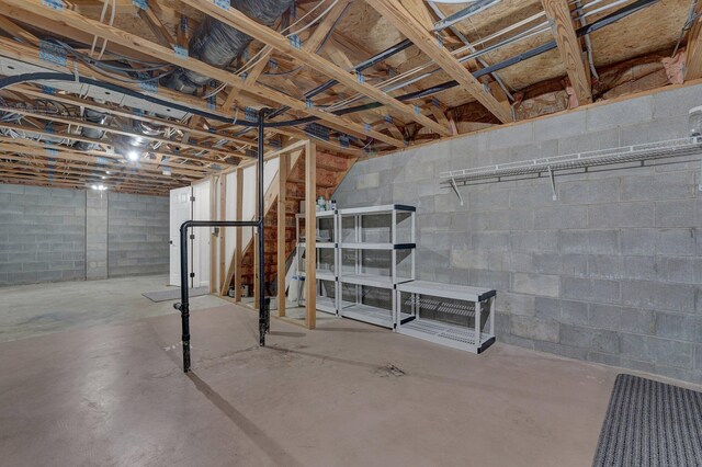 2523 Dahlia Way Unit 63B, Columbus, OH 43235 - view of unfinished basement