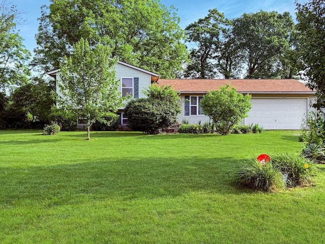 4890 Township Road 138 NW, Somerset, OH 43783 - view of front facade featuring a garage and a front lawn