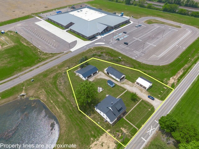 2174 Peachblow Rd, Lewis Center, OH 43035 - aerial overview of property's location with property boundaries highlighted