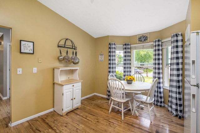 5191 Upland Meadow Dr, Canal Winchester, OH 43110 - dining area with light wood-type flooring and baseboards