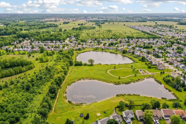 5191 Upland Meadow Dr, Canal Winchester, OH 43110 - aerial view of residential area with a nearby body of water