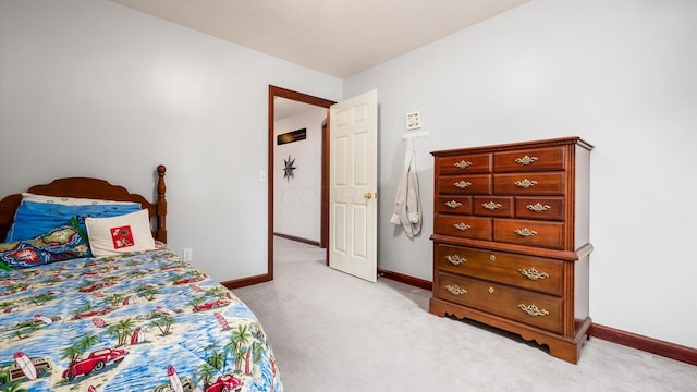 102 Sequoia Dr, Byesville, OH 43723 - bedroom featuring light colored carpet and baseboards