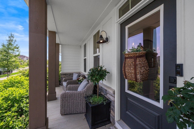 8318 Fig Grove Way, Plain City, OH 43064 - view of porch