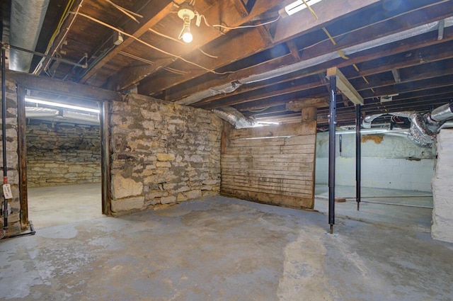 717 S 3rd St, Columbus, OH 43206 - view of unfinished below grade area