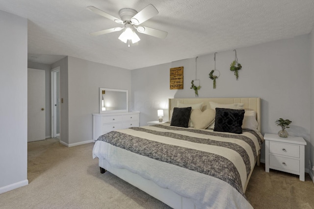 1442 S 4th St, Columbus, OH 43207 - bedroom featuring light colored carpet, baseboards, and ceiling fan