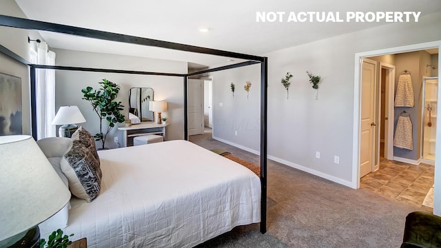 1420 Chrisman Dr, Columbus, OH 43223 - carpeted bedroom with baseboards