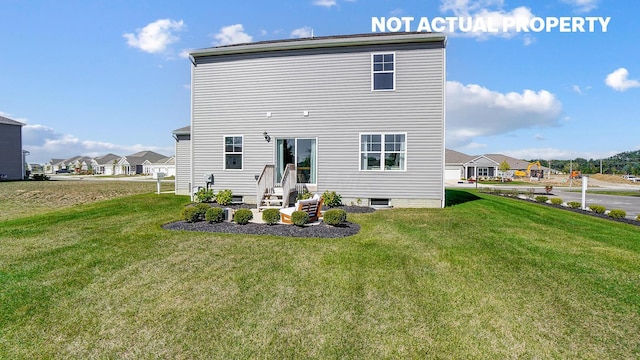 1420 Chrisman Dr, Columbus, OH 43223 - back of property featuring a lawn