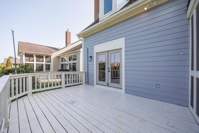 9102 Moors Pl N, Dublin, OH 43017 - view of wooden deck