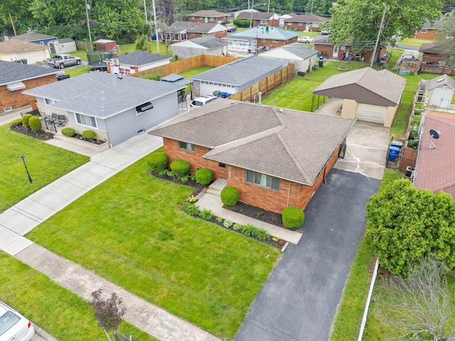 1345 Molly Ln, Columbus, OH 43207 - aerial perspective of suburban area