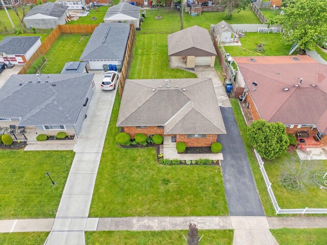 1345 Molly Ln, Columbus, OH 43207 - aerial perspective of suburban area