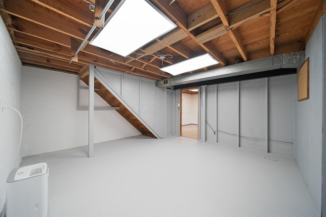 1345 Molly Ln, Columbus, OH 43207 - basement with stairway