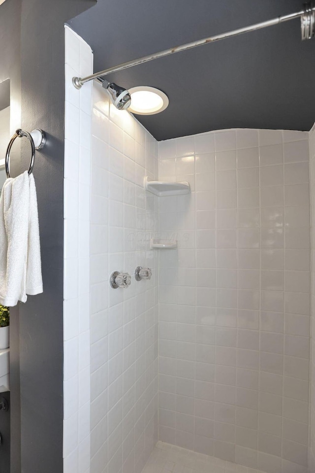 78 Griswold St, Delaware, OH 43015 - bathroom with a tile shower
