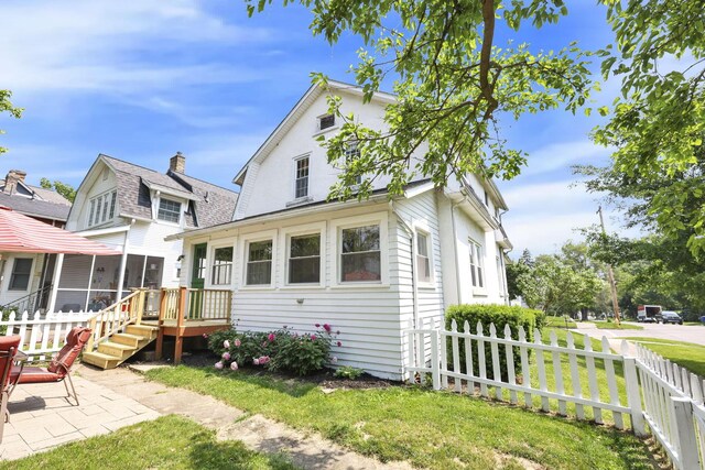 78 Griswold St, Delaware, OH 43015 - view of front of home featuring a patio area