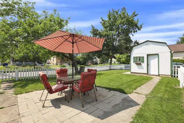 78 Griswold St, Delaware, OH 43015 - view of patio / terrace featuring outdoor dining area
