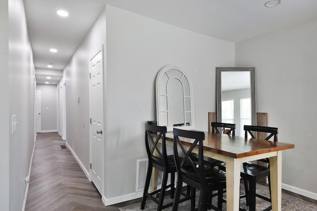 1208 Seymour Ave, Columbus, OH 43206 - dining room featuring baseboards and recessed lighting