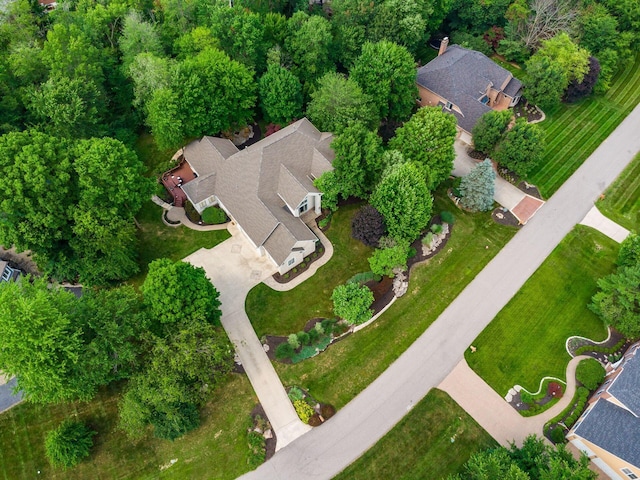 1488 Brittingham Ln, Powell, OH 43065 - aerial overview of property's location