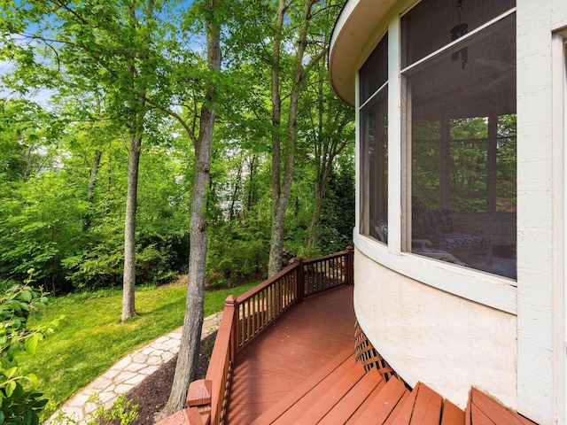 1488 Brittingham Ln, Powell, OH 43065 - view of deck
