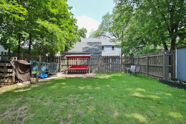 155 Aldrich Rd, Columbus, OH 43214 - view of fenced backyard