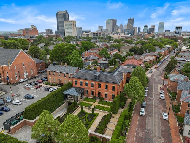 145 E Sycamore St, Columbus, OH 43206 - aerial view of skyline