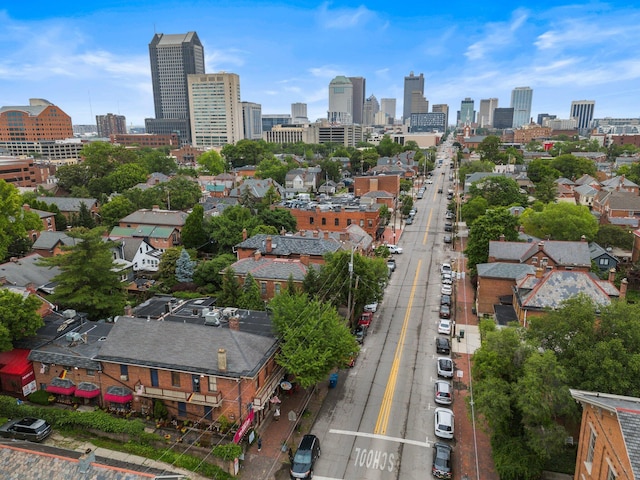 145 E Sycamore St, Columbus, OH 43206 - aerial view of skyline