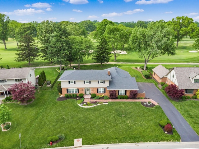 1360 Clubview Blvd S, Columbus, OH 43235 - view from above of property with a golf club