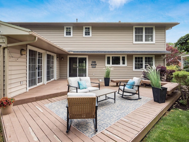 1360 Clubview Blvd S, Columbus, OH 43235 - wooden deck featuring an outdoor living space