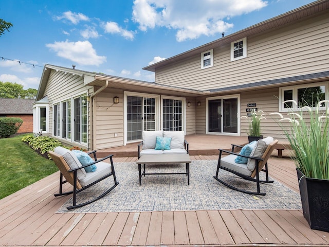 1360 Clubview Blvd S, Columbus, OH 43235 - deck with outdoor lounge area