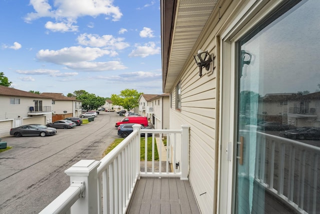 2422 Briers Dr Unit D, Columbus, OH 43209 - balcony featuring a residential view