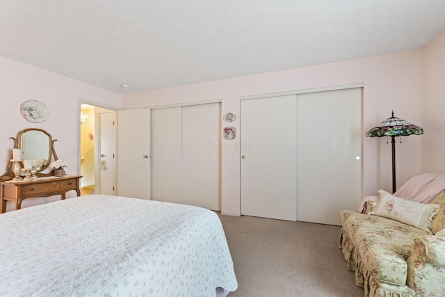 4714 Athalia Dr Unit 26B, Columbus, OH 43228 - bedroom with two closets and light colored carpet