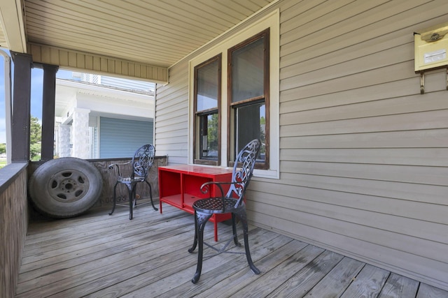 421 E Main St, Newark, OH 43055 - view of deck