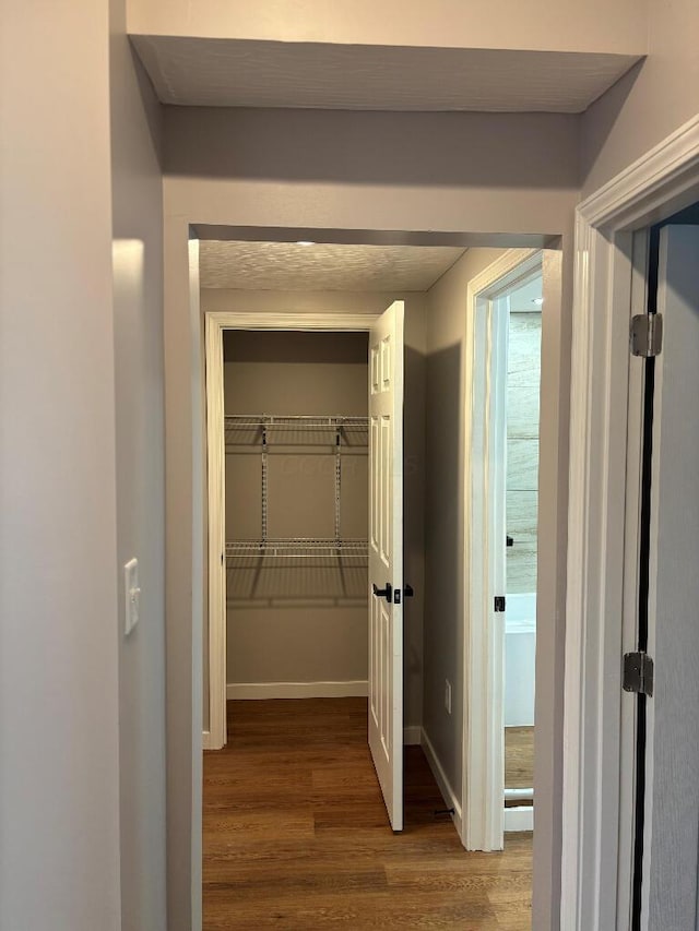418 Clinton St, Circleville, OH 43113 - walk in closet featuring wood finished floors