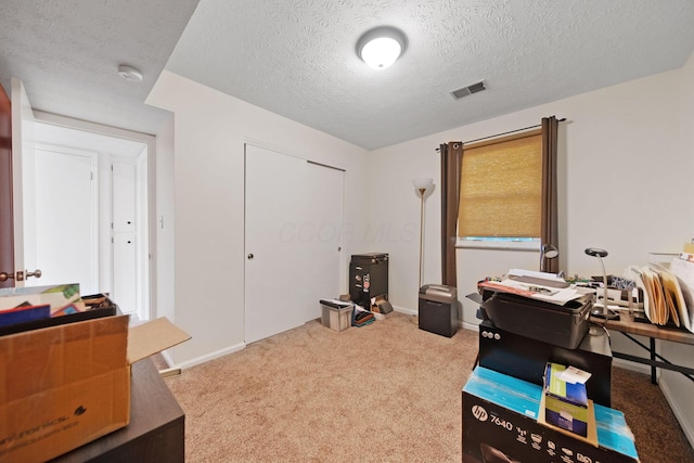 5770 Linworth Rd, Columbus, OH 43235 - carpeted office with a textured ceiling and baseboards