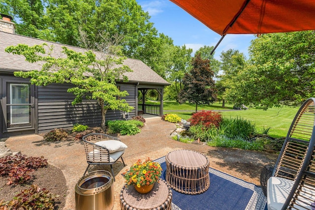 3515 Babbitt Rd, Blacklick, OH 43004 - view of patio / terrace