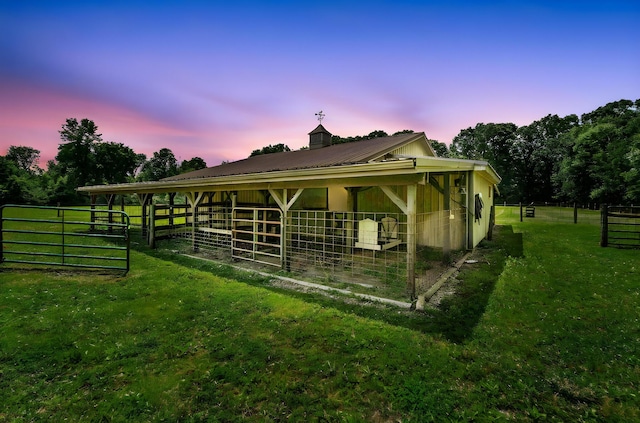 3515 Babbitt Rd, Blacklick, OH 43004 - view of horse barn
