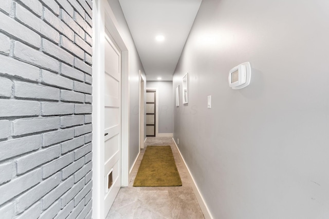 3515 Babbitt Rd, Blacklick, OH 43004 - hallway featuring recessed lighting and baseboards