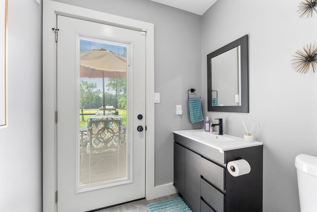 3515 Babbitt Rd, Blacklick, OH 43004 - entryway featuring a sink