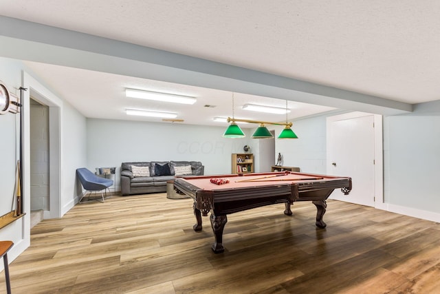 3515 Babbitt Rd, Blacklick, OH 43004 - rec room featuring light wood finished floors and pool table