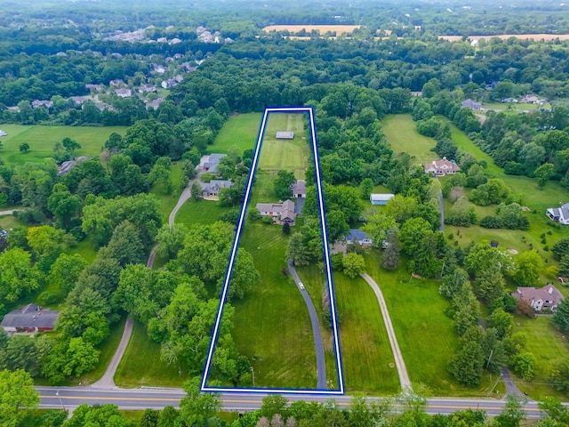3515 Babbitt Rd, Blacklick, OH 43004 - aerial view of property and surrounding area with property boundaries highlighted
