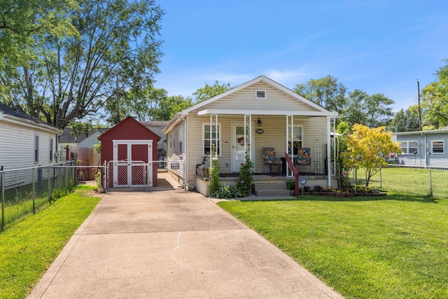 3009 Hiawatha St, Columbus, OH 43224 - shotgun-style home with covered porch