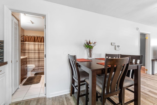 3009 Hiawatha St, Columbus, OH 43224 - dining space featuring light wood finished floors and baseboards