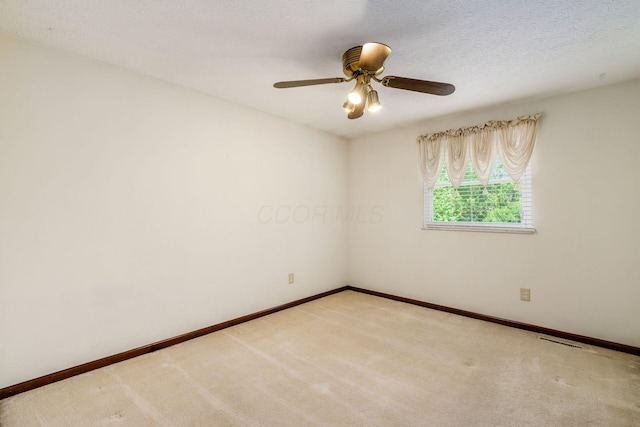 13582 Capetown Ave, Pickerington, OH 43147 - spare room featuring light colored carpet and a ceiling fan