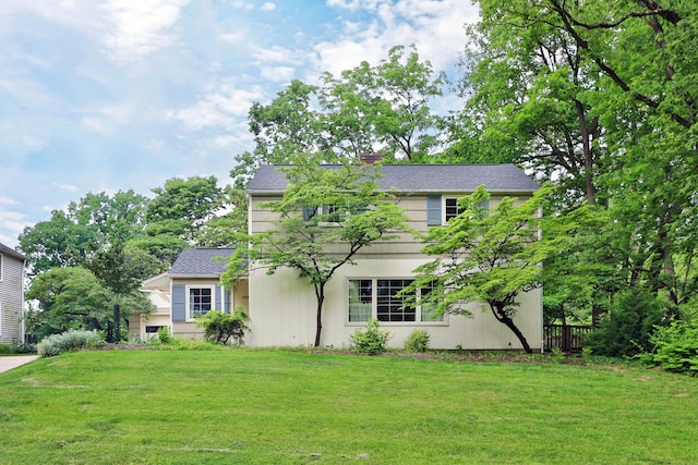 4399 Colerain Ave, Columbus, OH 43214 - view of front of home featuring a front yard and a shingled roof